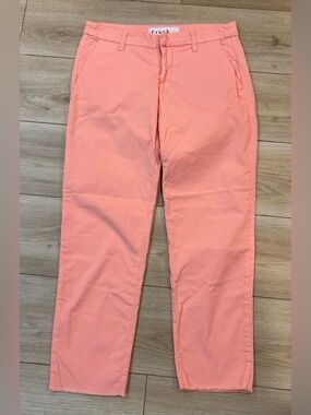 Frank & Eileen Wicklow Cropped Pink Pants Size 4 EUC